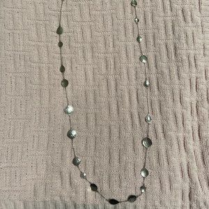 Melinda Maria Designs Sabrina Pod Silver Necklace